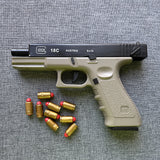 GLOCK18C Blowback Pistol Toy Gun Shell Ejecting