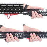 Ascend Armory Hand Block Handstop Metal Universal MLOK Keymod Handstop