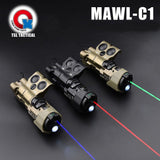 Tactical MAWLC1 Flashlight Green Laser Sight