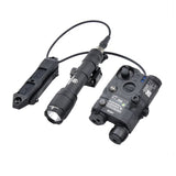 Tactical PEQ-15 BOX Flashlight M600C Laser Sight with IR Lenses