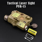 Tactical PEQ-15 BOX Flashlight M600C Laser Sight with IR Lenses