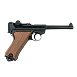 Luger P08 Shell Ejecting Laser Pistol Toy Gun