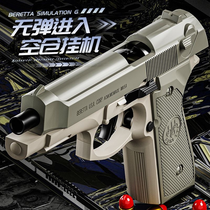 Beretta M92F Blowback Pistol with Shell Ejecting