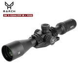 MARCH SK 3-15x44 FFP Tactical Caza Riflescope Spotting Scope for PCP Rifle Hunting Illumination Airgun Airsoft Optical Sight