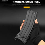 Tactical 7.62 5.56 Fast Magazine Pull MAG Assist Puller Rubber Cage Loop M4 M16 AR15 Shooting Hunting Accessories