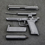 HK USP Metal Model Pistol 1:2.05 Scale