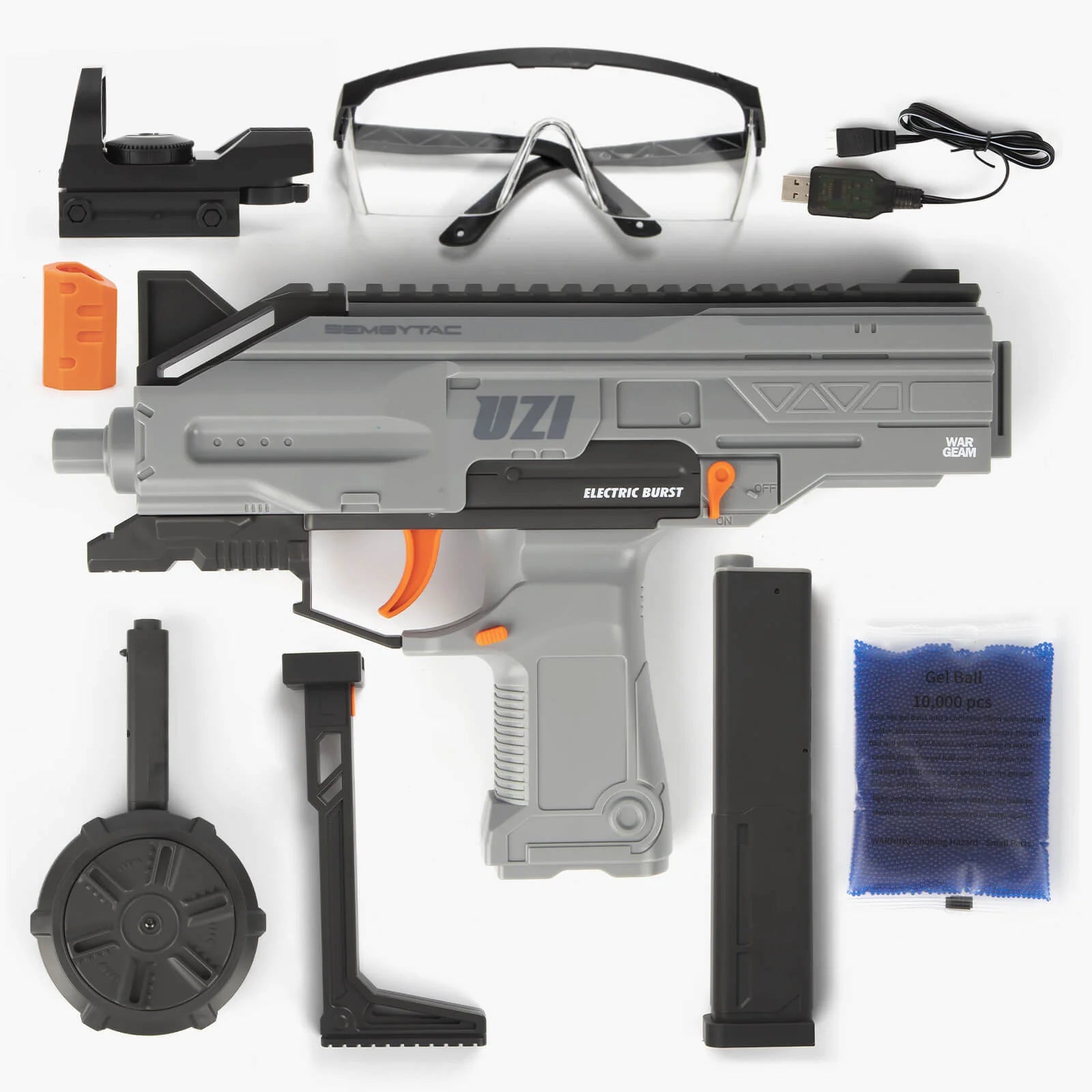 UZI MP7 Gel Blaster Submachine Gun