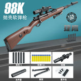 98K Darts Blaster Sniper Rifle with Shell Ejecting