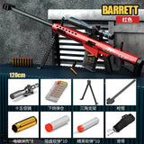 Barrett M82A1 Soft Bullet GunSniper Rifle Darts Blaster With Shell Ejecting